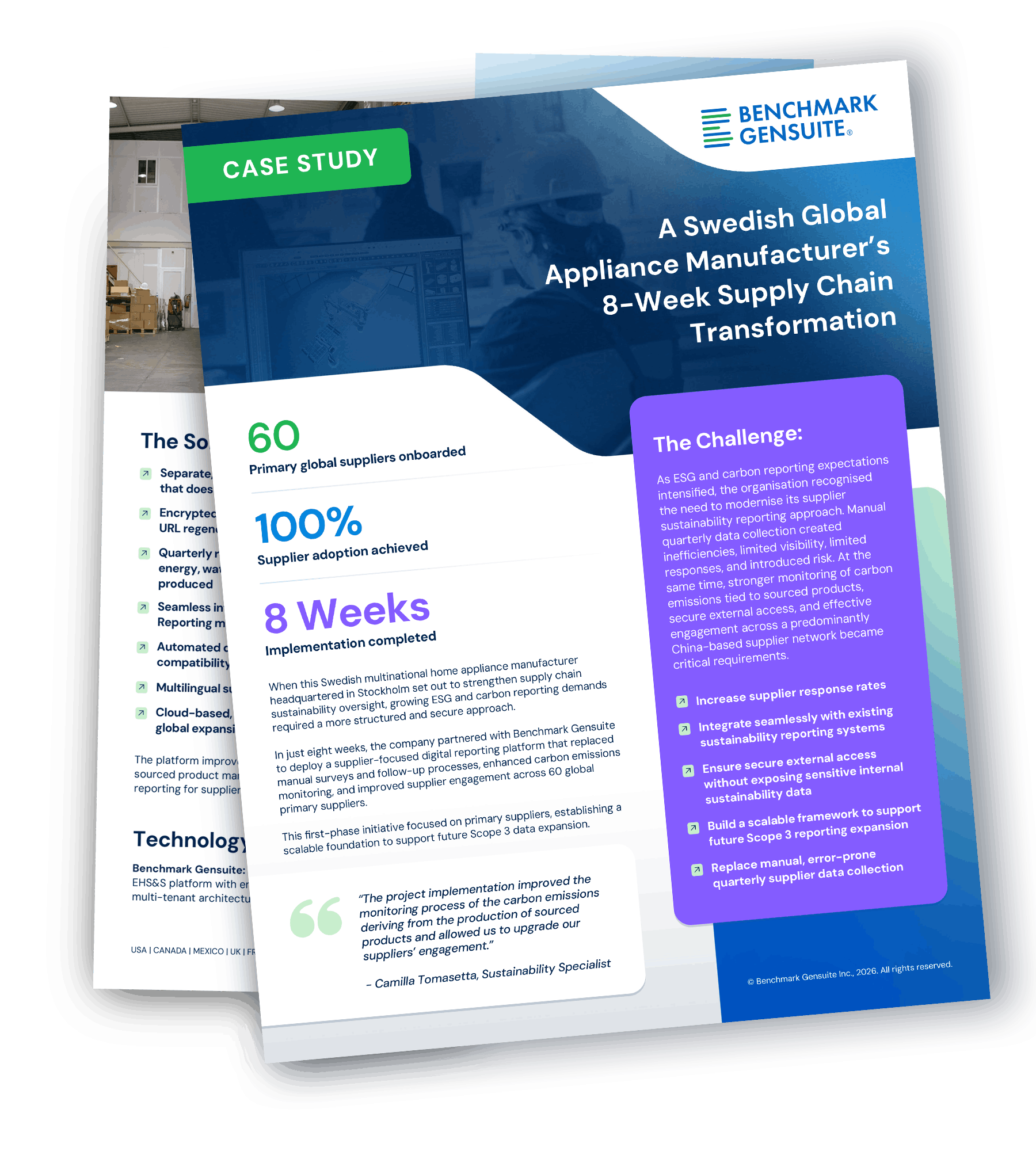 Swedish Supplier Case Study