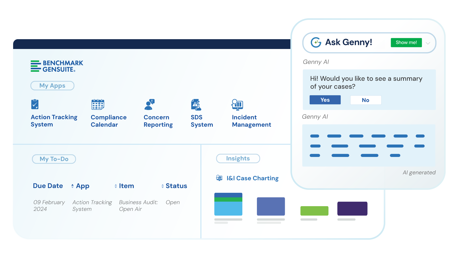 EHS Management Platform Genny AI